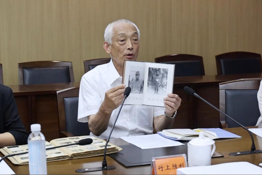 历史真相不会因销毁而消失——侵华日军细菌部队后人竹上胜利来南京捐献史料