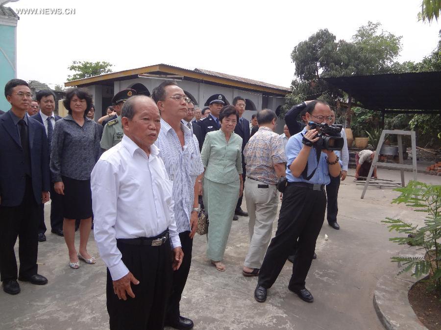 MYANMAR-TOUNGOO-CHINA-EXPEDITIONARY ARMY-TOMB-SWEEPING DAY 