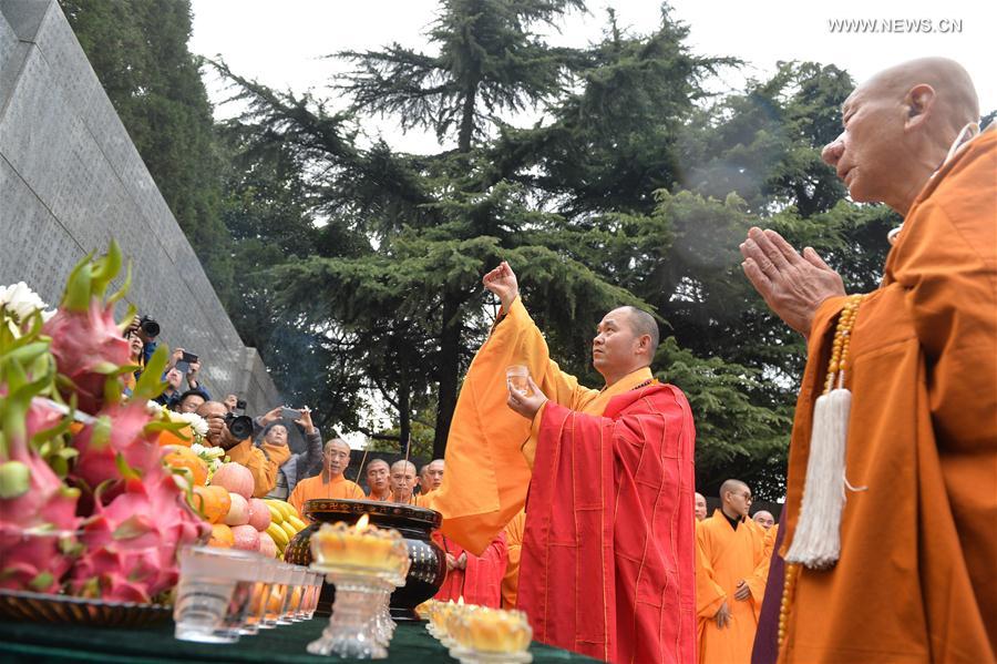 CHINA-NANJING-BUDDHISTS-NANJING MASSACRE(CN)